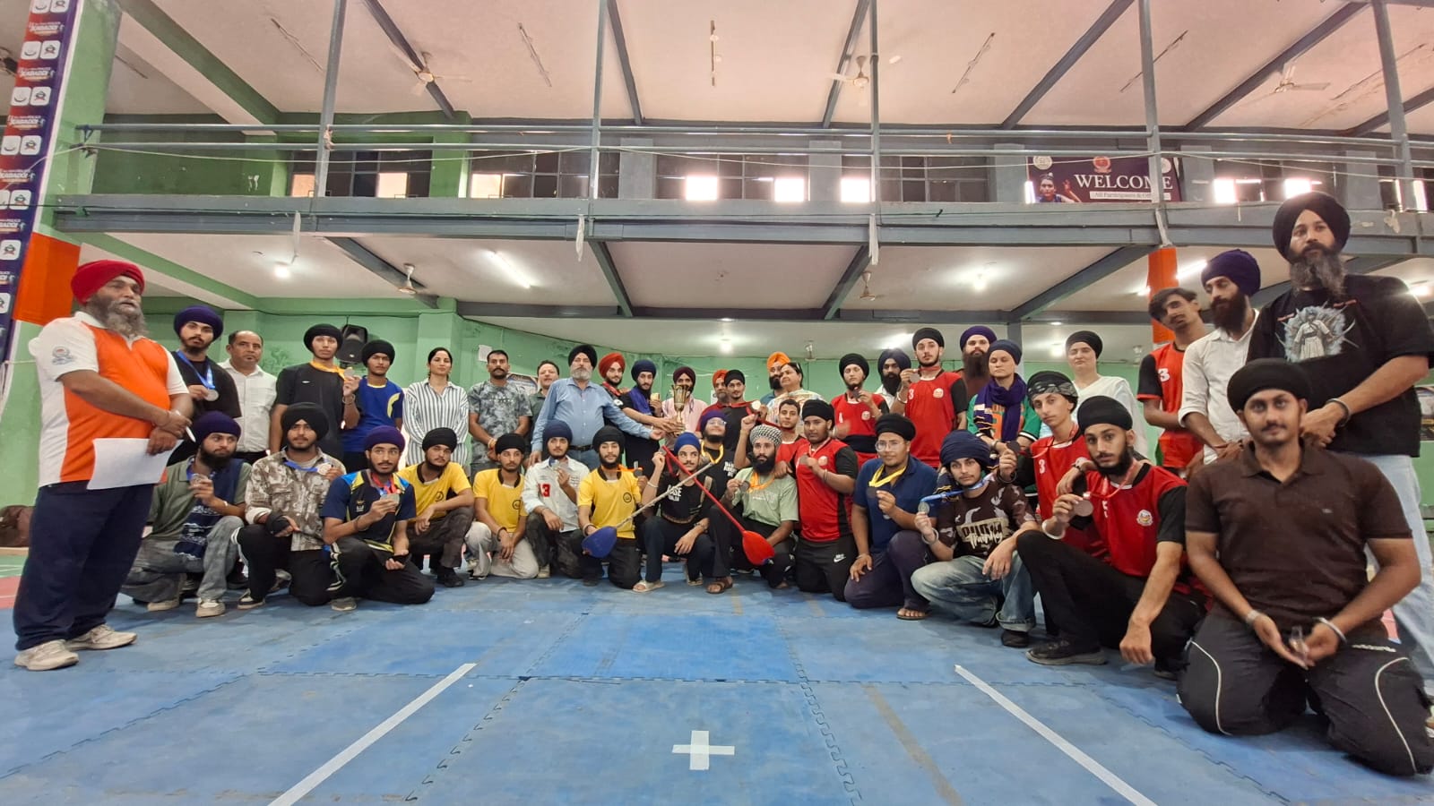 PG JU men bag overall trophy in Gatka